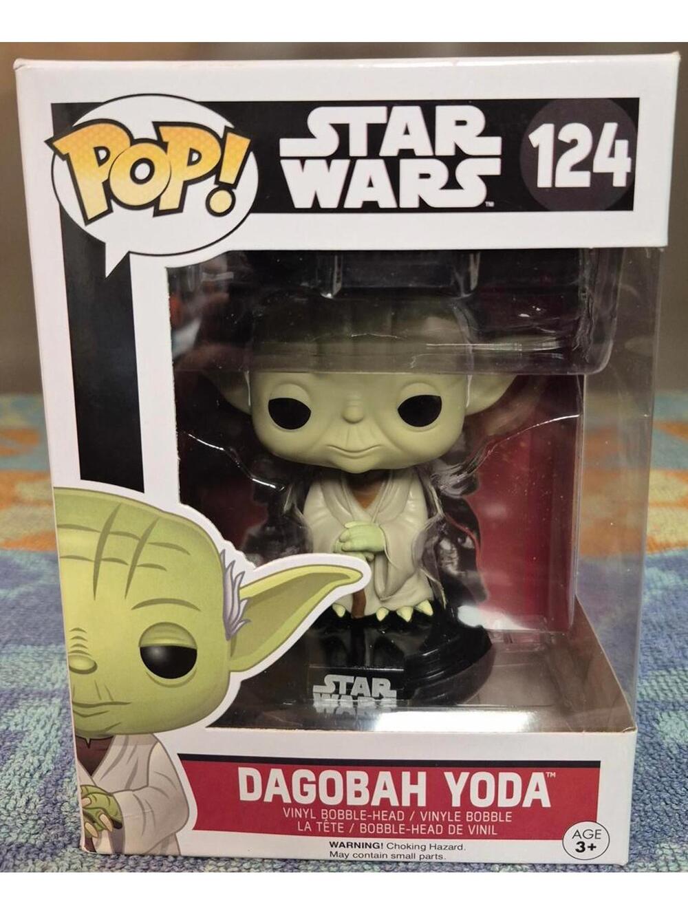 Funko Pop! Star Wars Dagobah Yoda Vinyl Bobble-Head #124